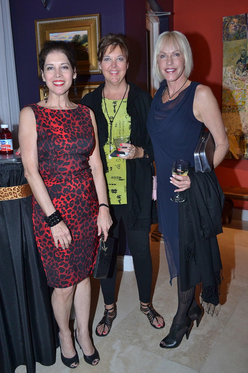 Mercedes Durso, Marsha Ritter and Nancy Cameron