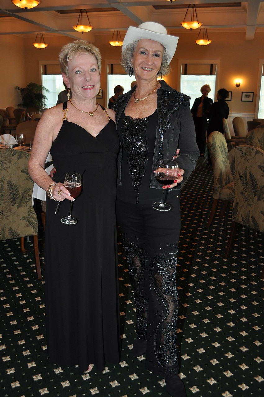 Chairwoman Cece Dwyer and Sandy Cowing