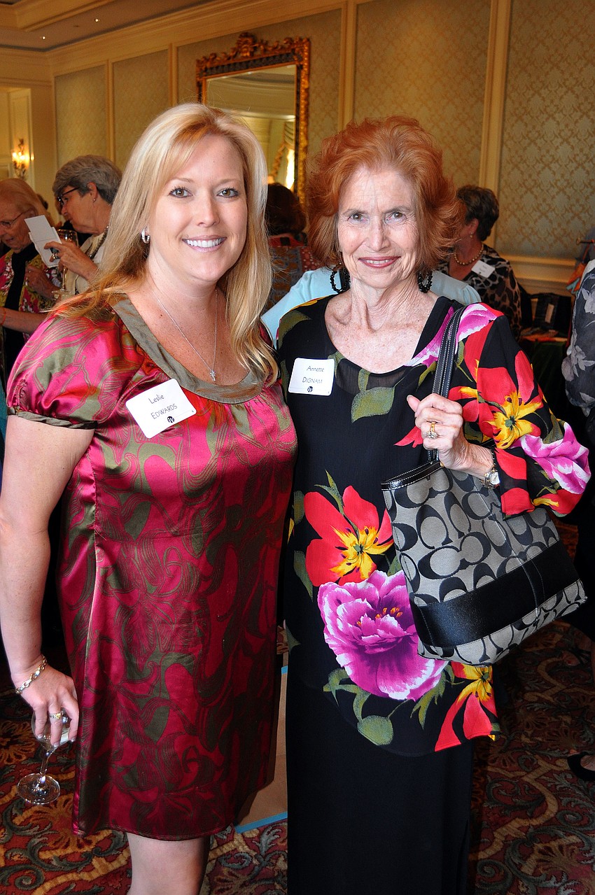 Leslie Edwards and Annette Dignam