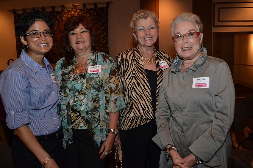 Lisa Eichmann, Marilyn Tropp, Cynthia Bellacosa and Phyllis Tropp