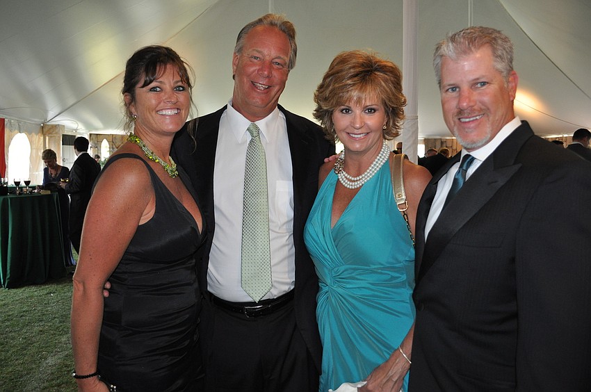 Katie and Mike Emmons with Debbie and Tony DeMare