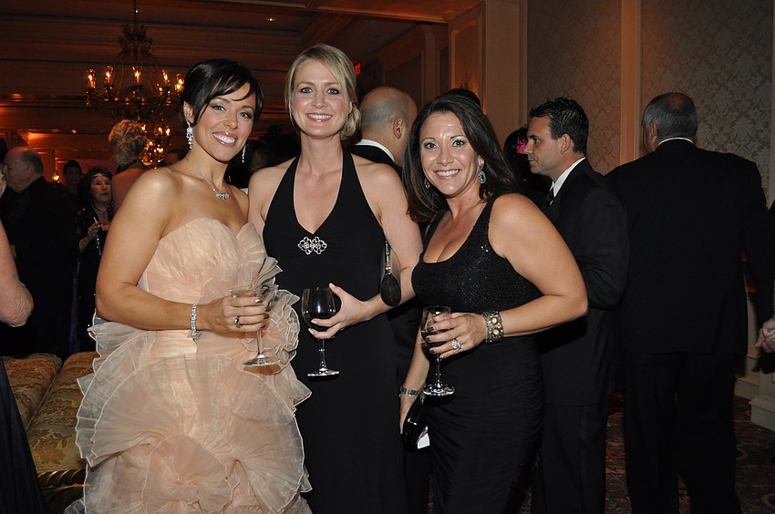 Kelly Engel, Tanya Ramos and Daria Ferreira