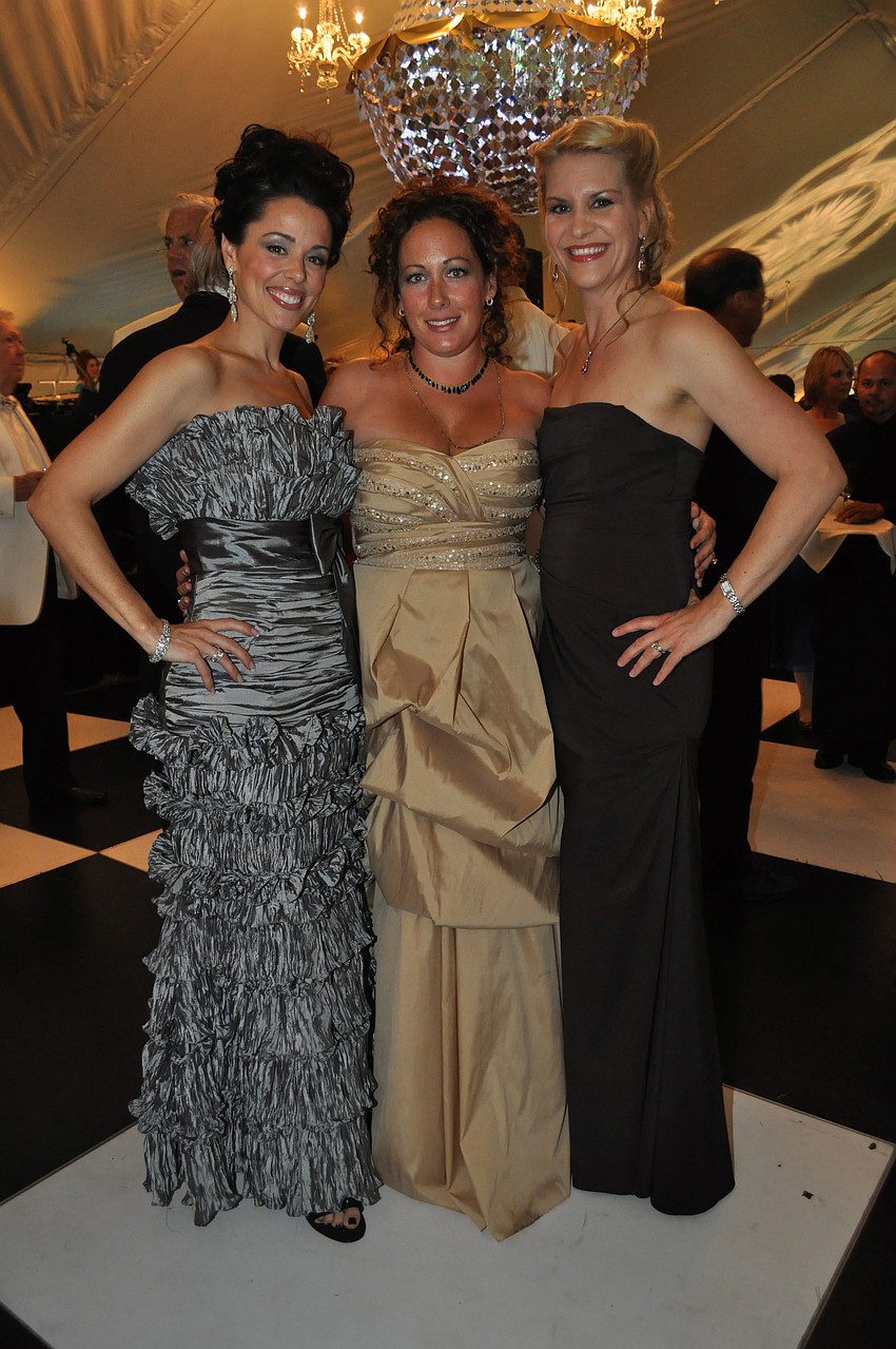 Kelly Engel, Mindy Rollins and Johanna Gustafsson