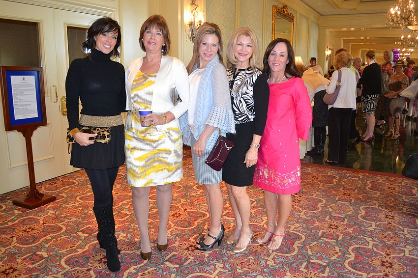 Kelly Engel, Joanne Ronzani, Bridgette Forgette, Jean Graham and Wanda Schmidt