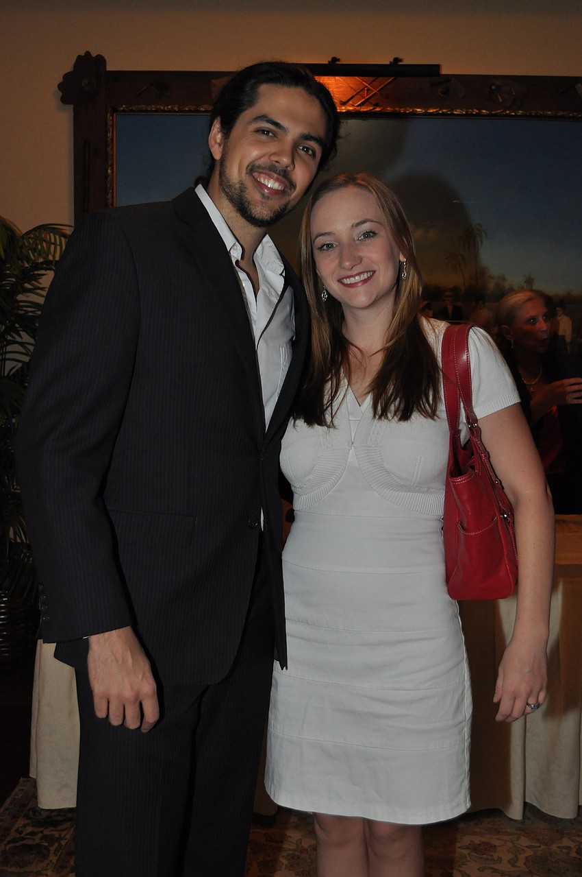 Teacher of the Year Victor Fernandez and his wife, Heather