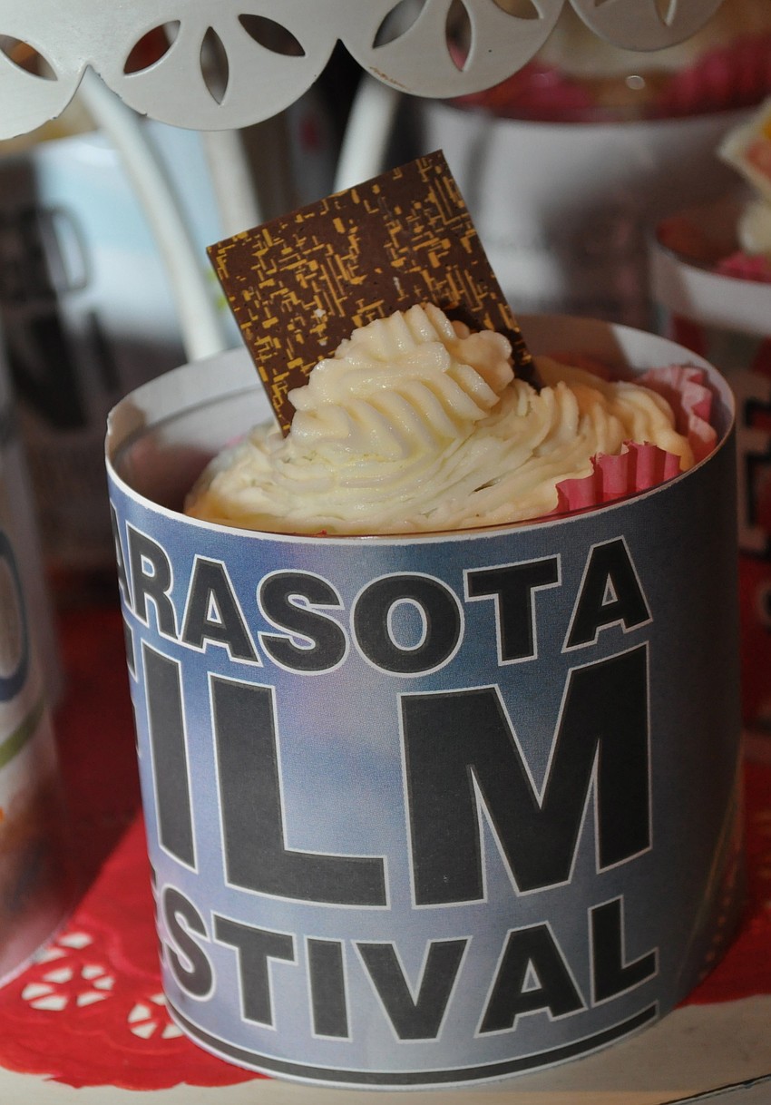 A Sarasota Film Festival cupcake