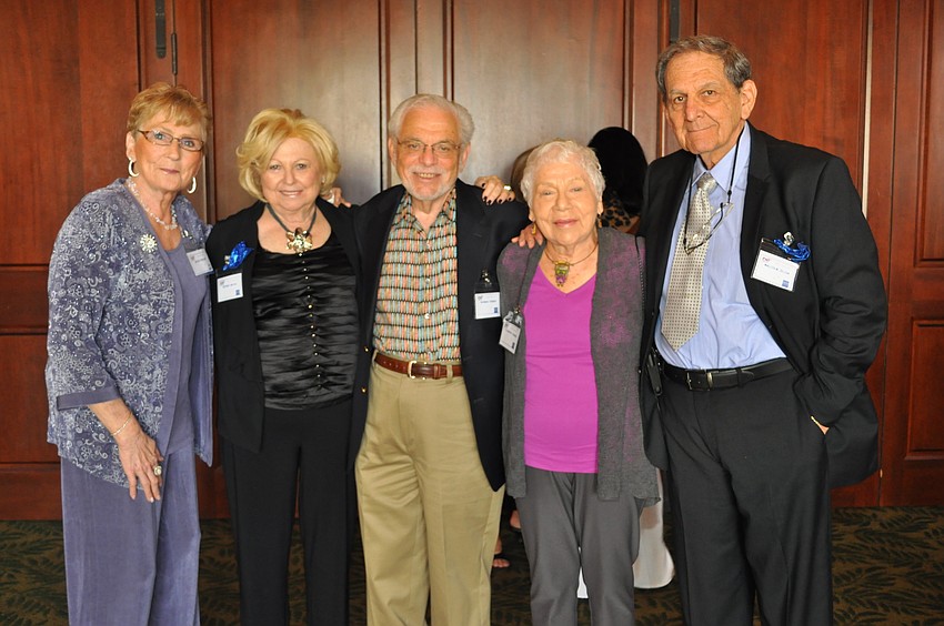 Helen Fisher, Esther Michel, Norman and Florence Ferber and Malcom Zeldin