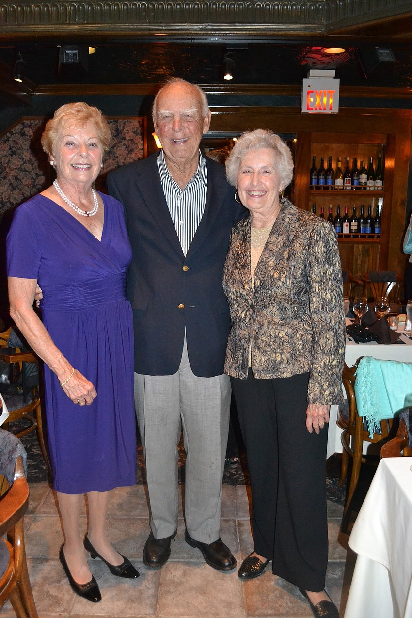 Marilyn Fisher, George Weirich and Gay Townsend