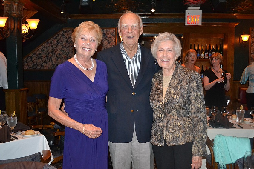 Marilyn Fisher, George Weirich and Gay Townsend