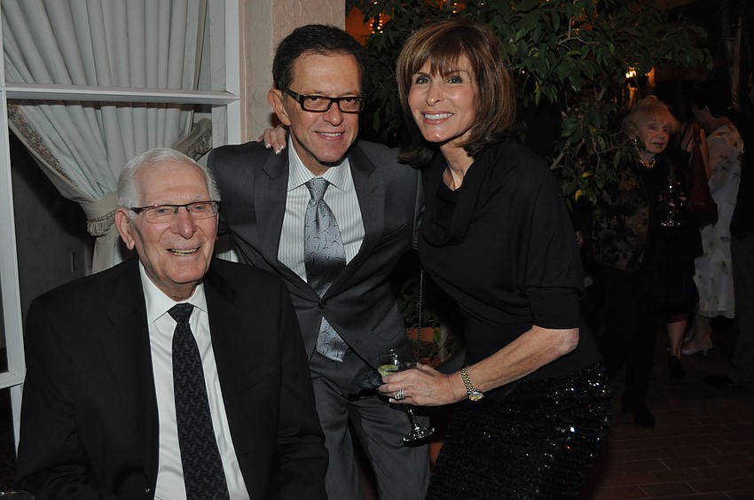 Frank Fishman with Dr. Russell and Susan Samson