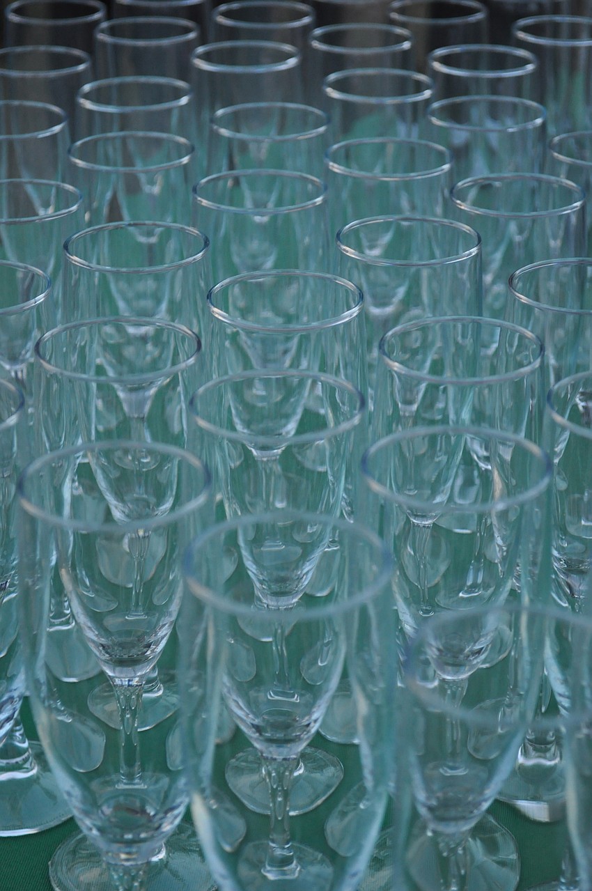 Guests enjoyed hot air balloons, dinner by Paul Mattison, champagne and wine.