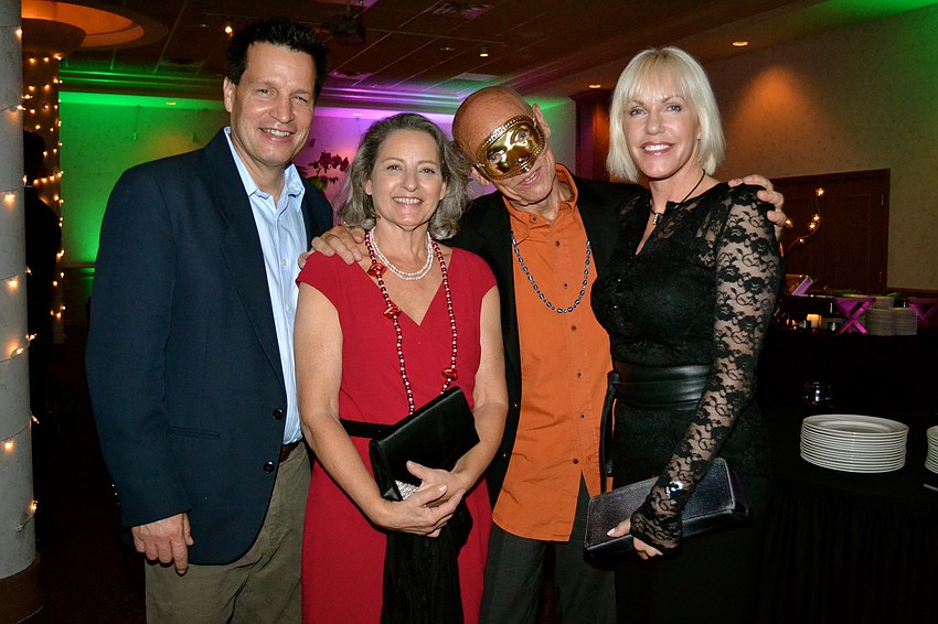 Jim and Jean Flynn with Peter Paul and Nancy Cameron