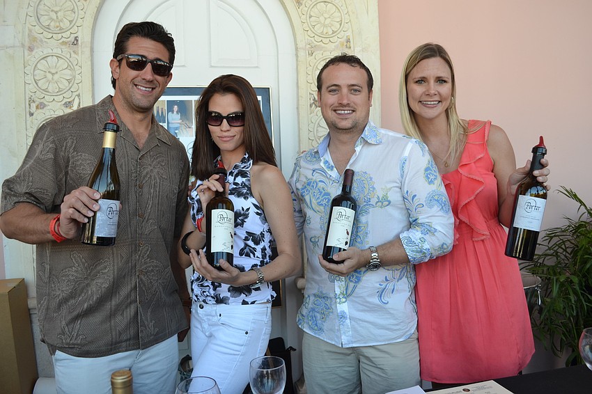 Jason Fromer and Kristen Rouse with Eric and Jordan Fleming