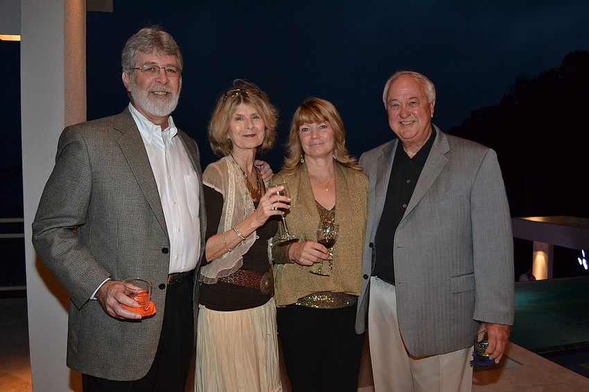 Rick and Phyllis Garfinkel with Bonnie William and Eddie Morton