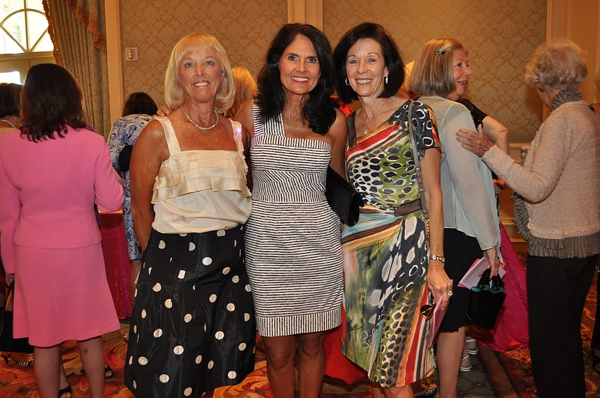 Betsy Gentile, Mary Lou Johnson and Lorraine Kaplan