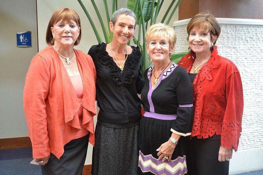 Helen Glaser, Nell Miller, Irene Ross and Bunny Skirboll