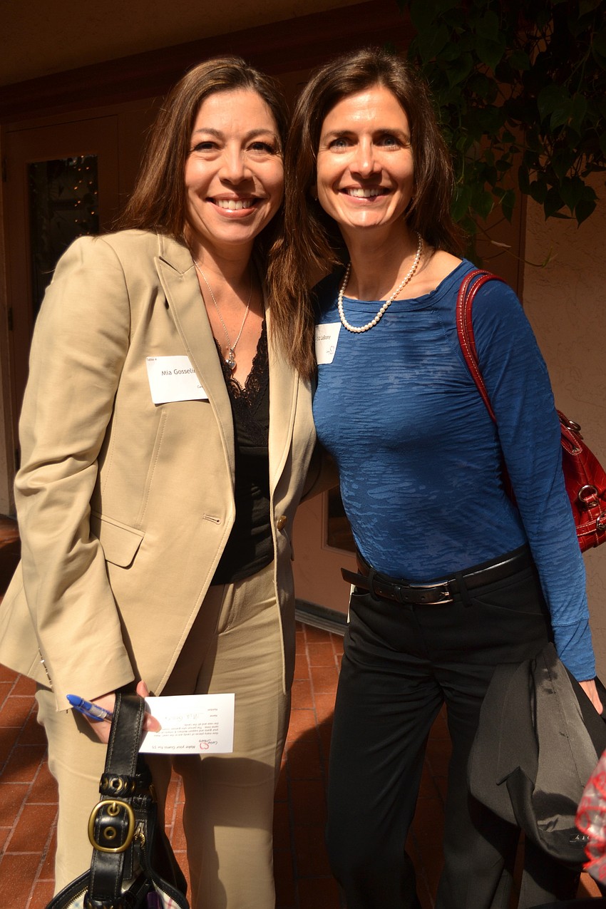 Mia Gosselin and Liz LaBoone