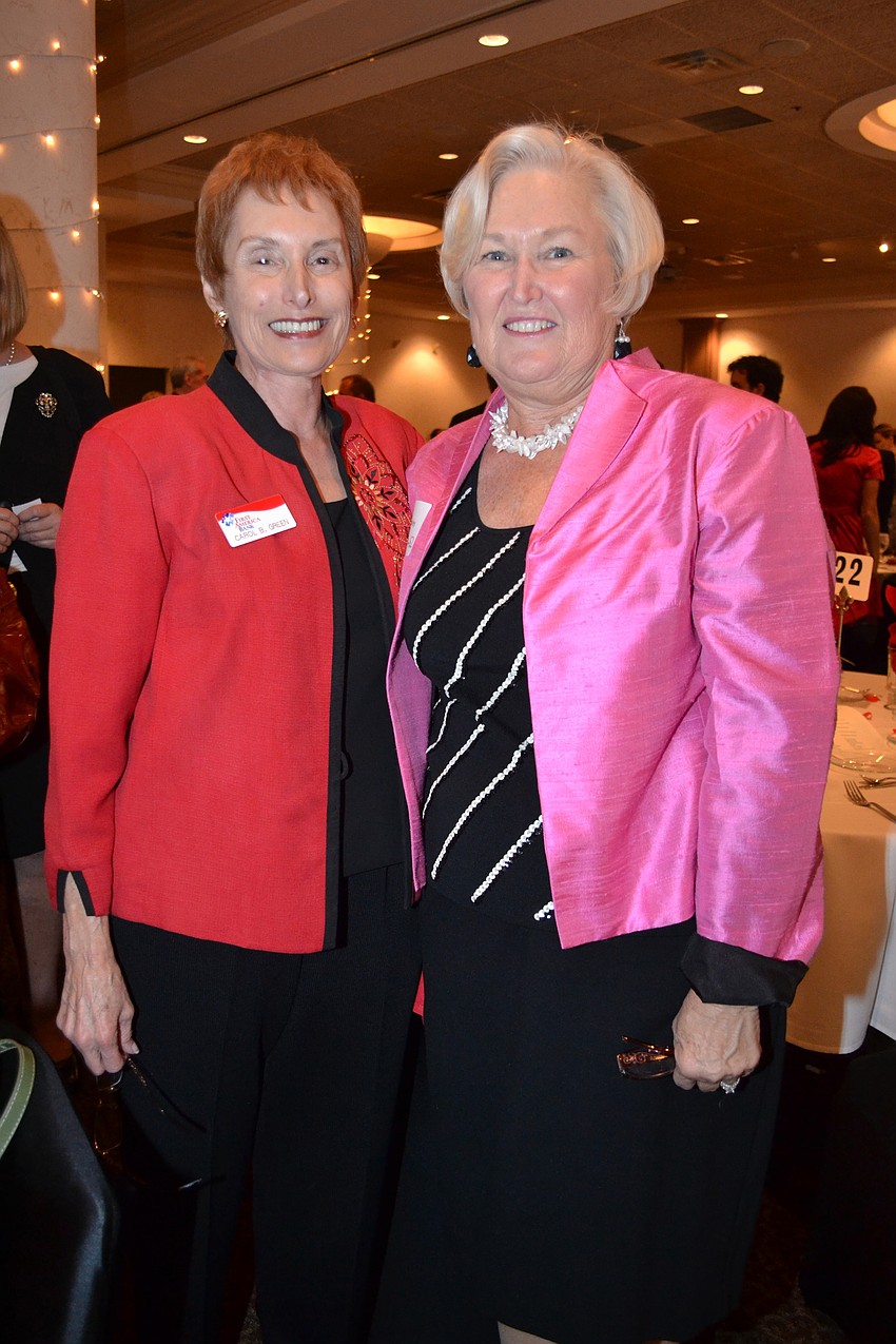 Carol B. Green and Cindy Stuhley