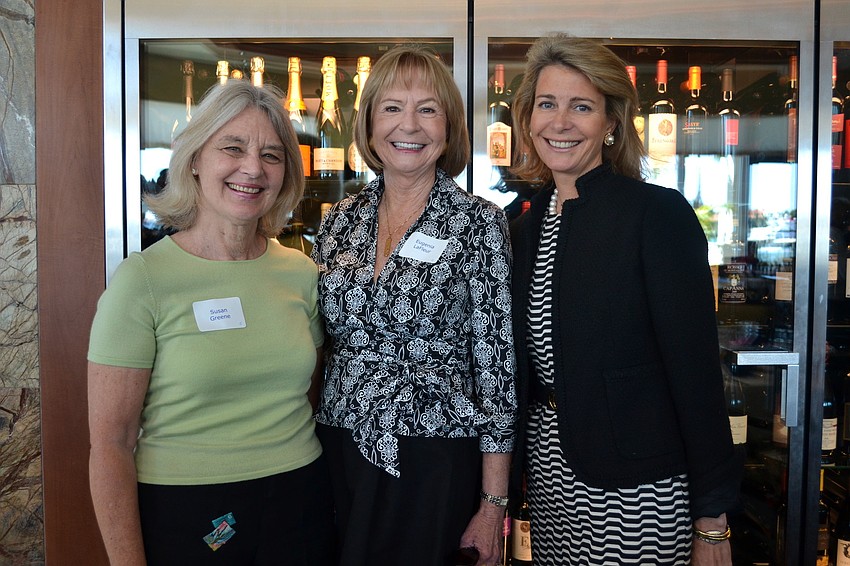Susan Greene, Eugenia LaFleur and Nora Johnson