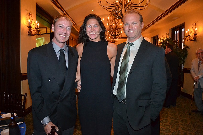 Brent Greeno, Jessica Stevens and Chris 
Barstow