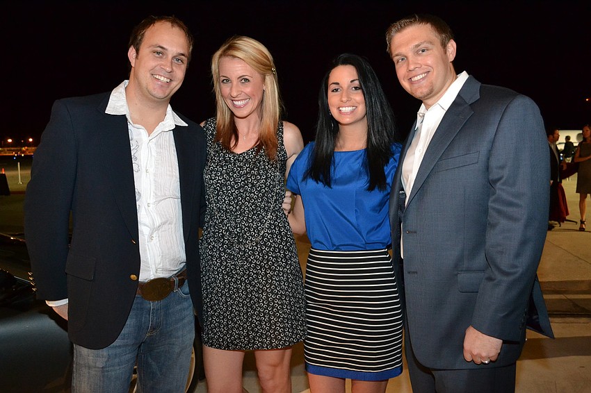 Tim and Ashley Gruters with Janel and Garrett Shinn