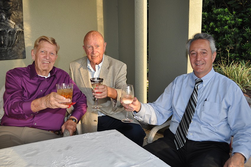 Nels Gustafson, Don Fisher and Roberto Mei