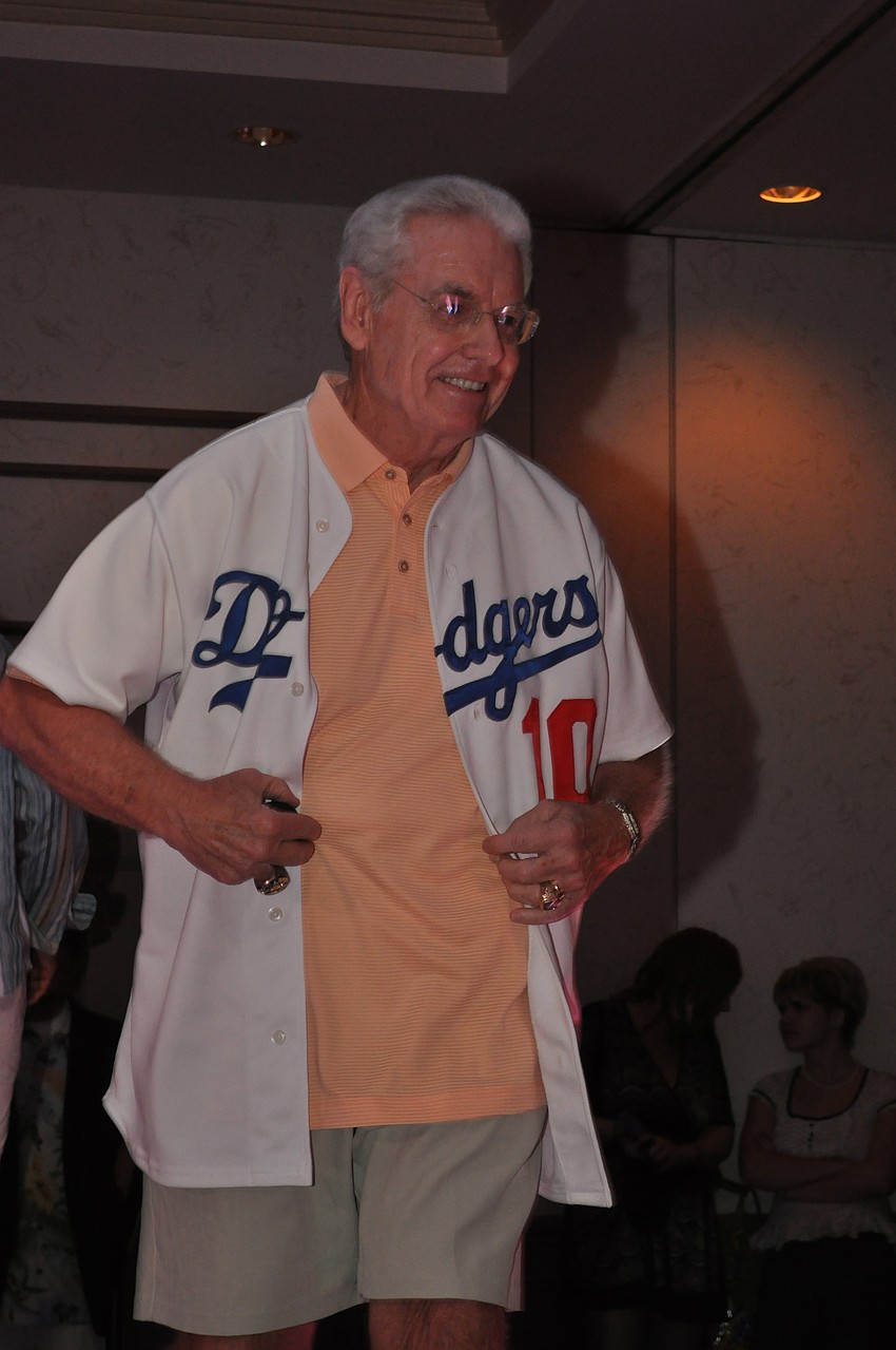 All of the models in the fashion show were Parkinson patients or their caregivers, family members or friends.