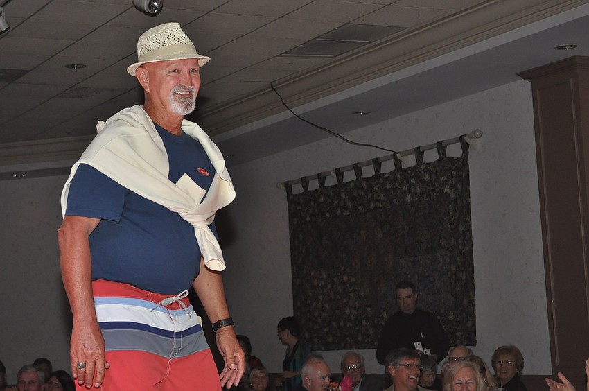 All of the models in the fashion show were Parkinson patients or their caregivers, family members or friends.
