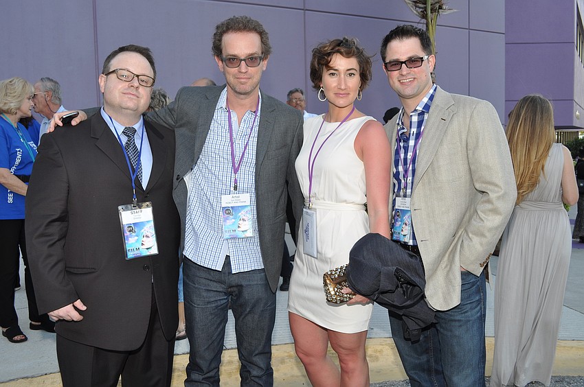 SFF Director Tom Hall, Sam Bisbee, Thea Dunlap and Jeremy Bailer