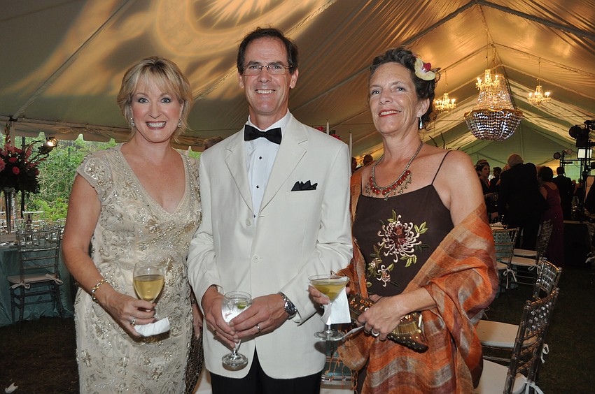 Teri Hanson, Terry McGannon and Rita Rust