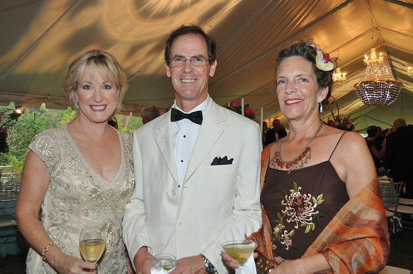 Teri Hanson, Terry McGannon and Rita Rust