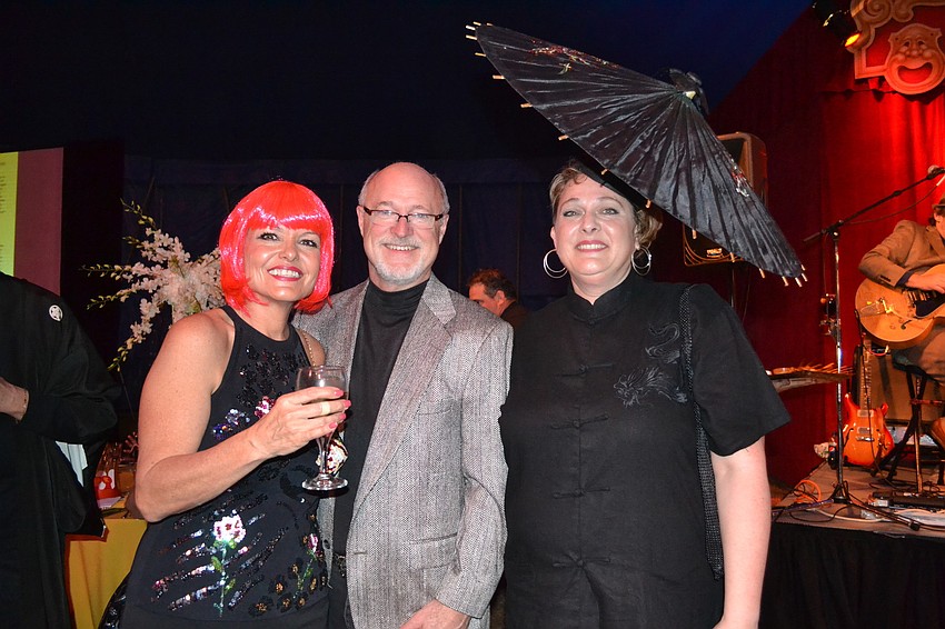 Carol Hartley, David Strattard and Kelly Mayer