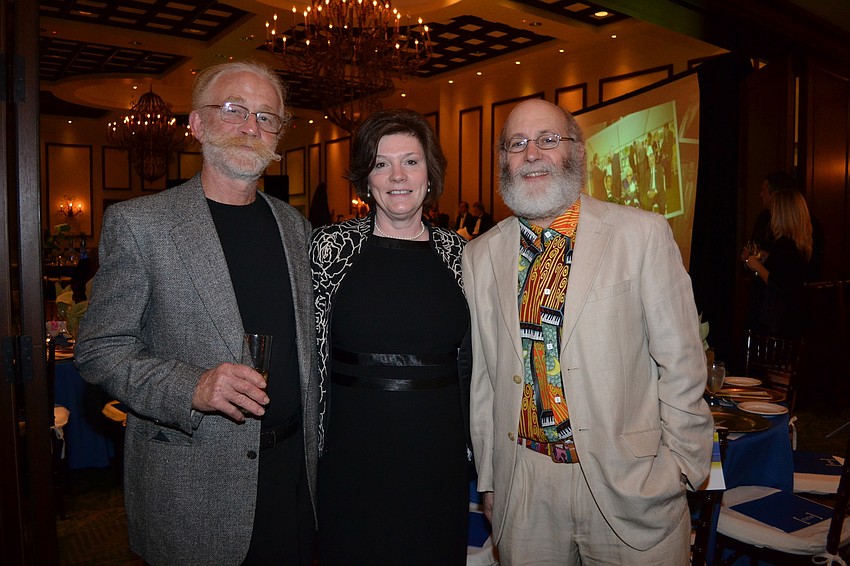 Hans Hauri, Barb Brosius and Stu Levitan