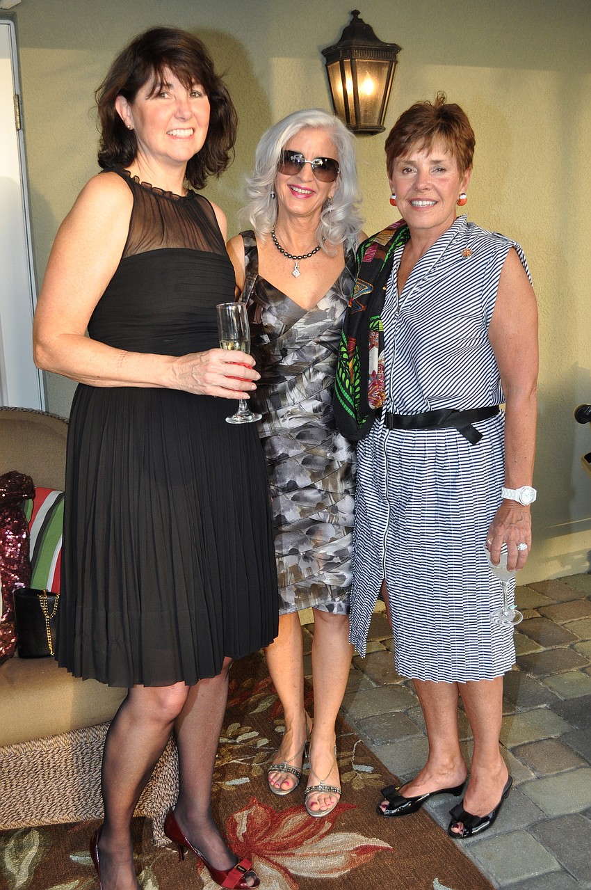 Nancy Havens, Terry Chandler and Mary Kay Henson