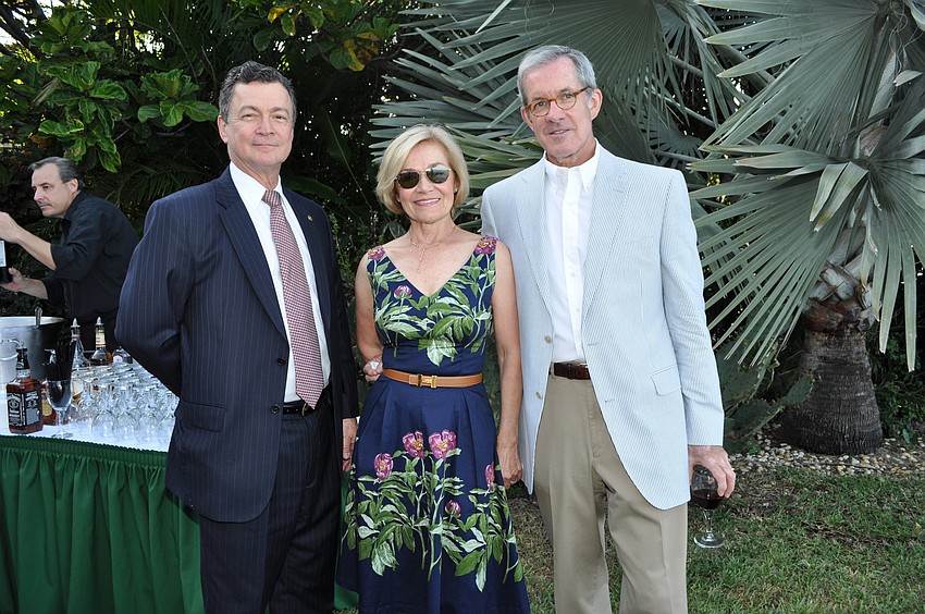 Gary Heard with Patti and Dr. John Quirk