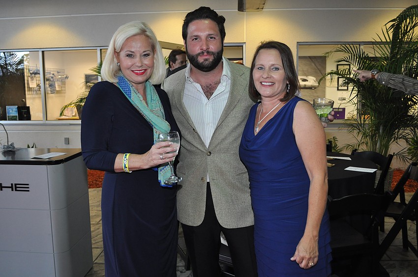 Gail Henderson, Christopher McConnell and Kristine Saldivar