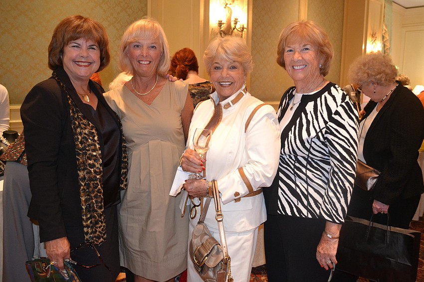 Chris Hersberger, Betsy Gentile, Sue Rudder and Edna Fissner