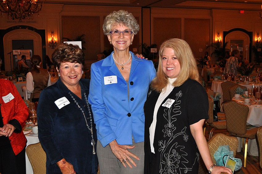 Marjorie North Hirons, Sarah Pappas and Laura North