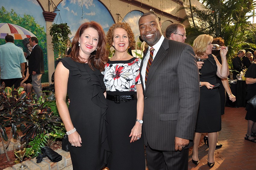 Angie Hoch with Teresa and Vincent Foderingham