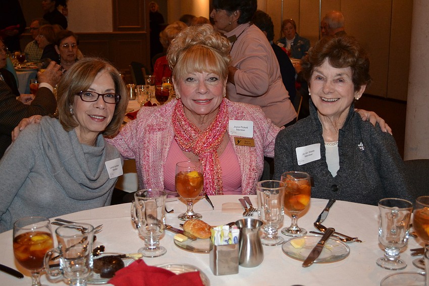 Lorrel Humber, Joyce Pickett and Jo-An Webb