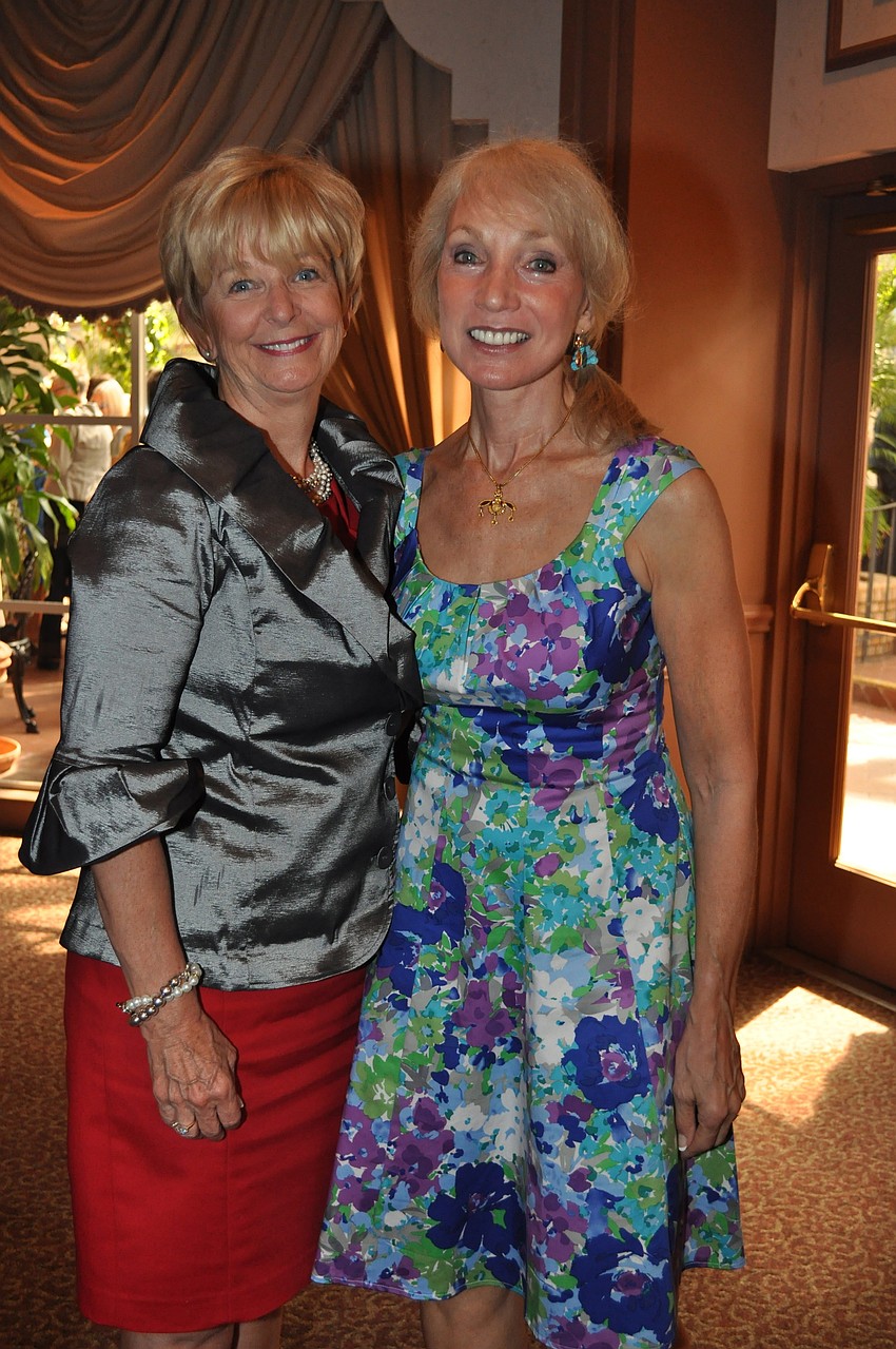 Mindy Mast and Barbara Barrett