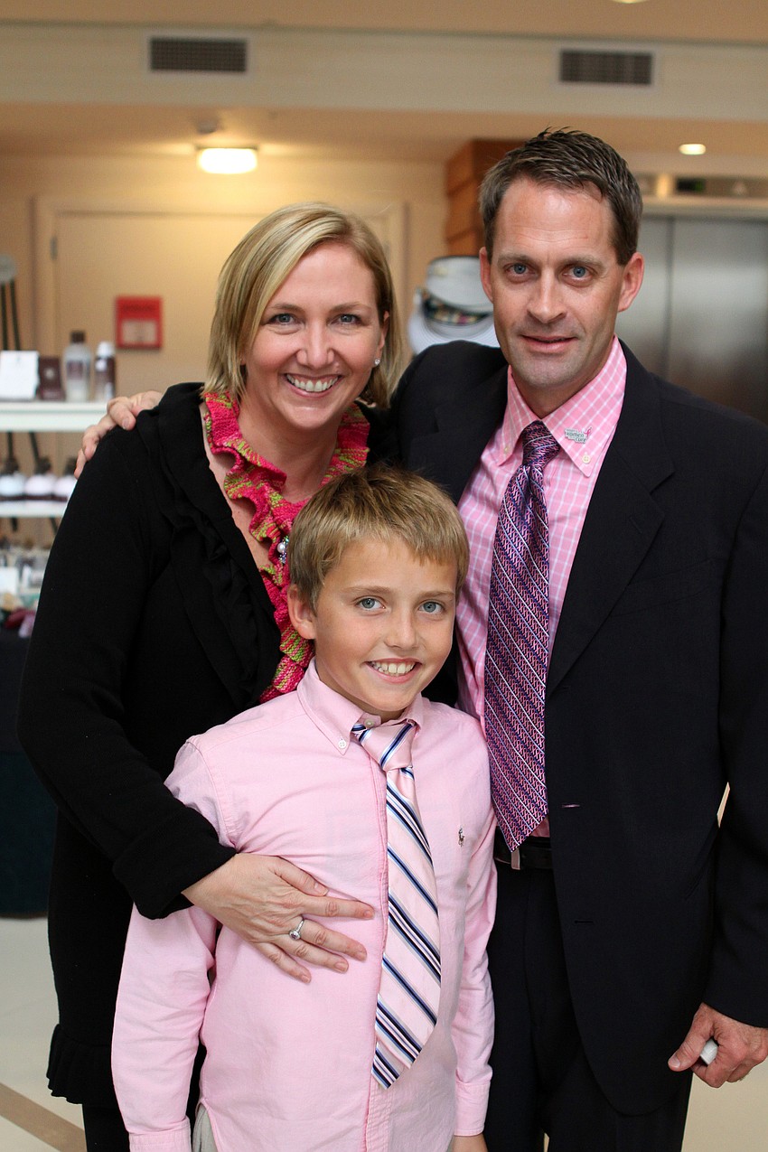 Molly, JP and David Jackson