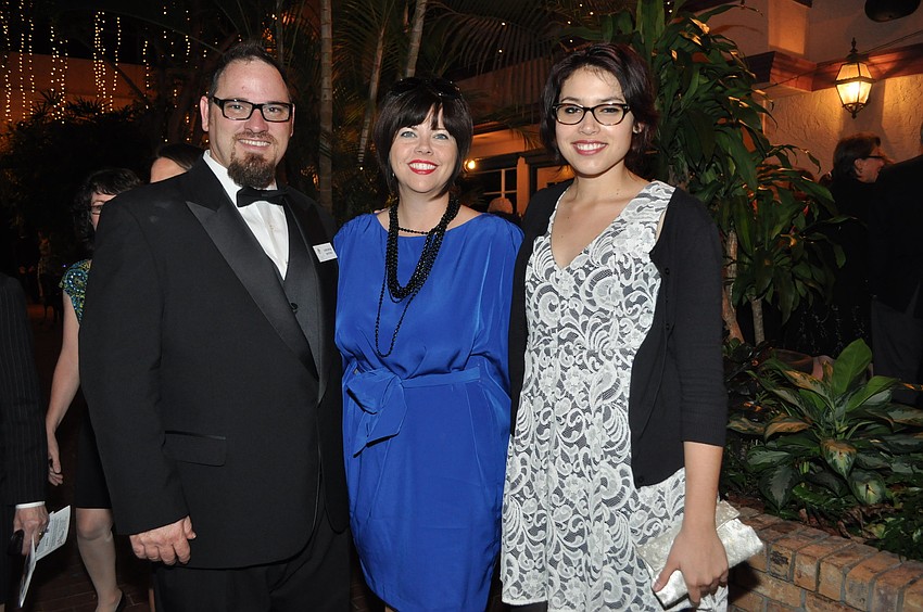 Jonathan and Sara Jennings with Janice Fraki