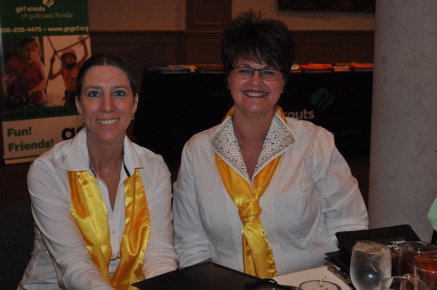 Michelle Jessogne and Amy Connours