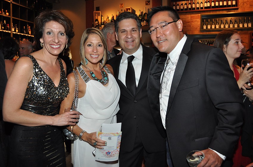 Michela Kapreilian, Jennifer Horiuchi, Ed Kapreilian and Todd Horiuchi