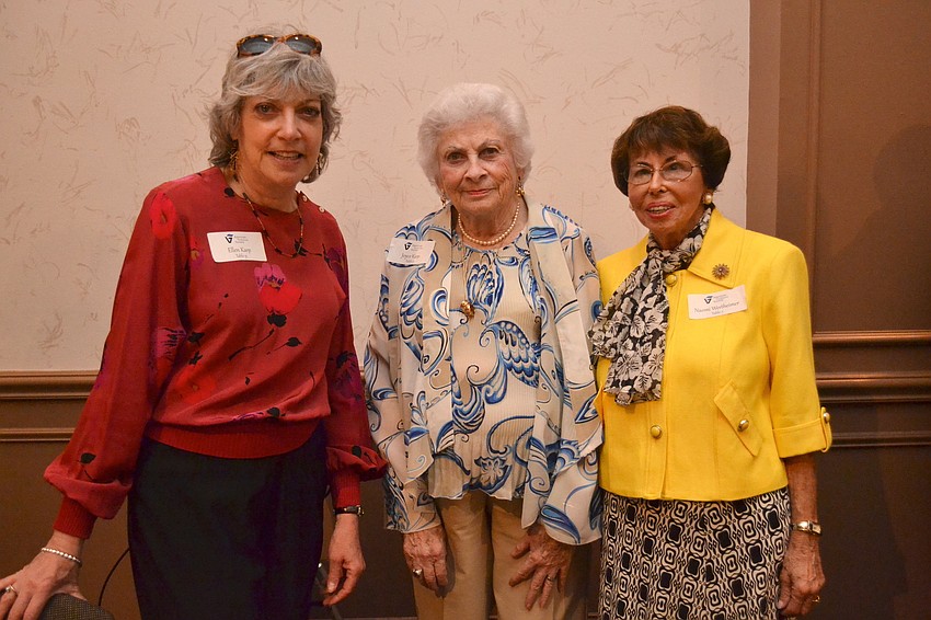 Ellen Karp, Joyce Karp and Naomi Wertheimer