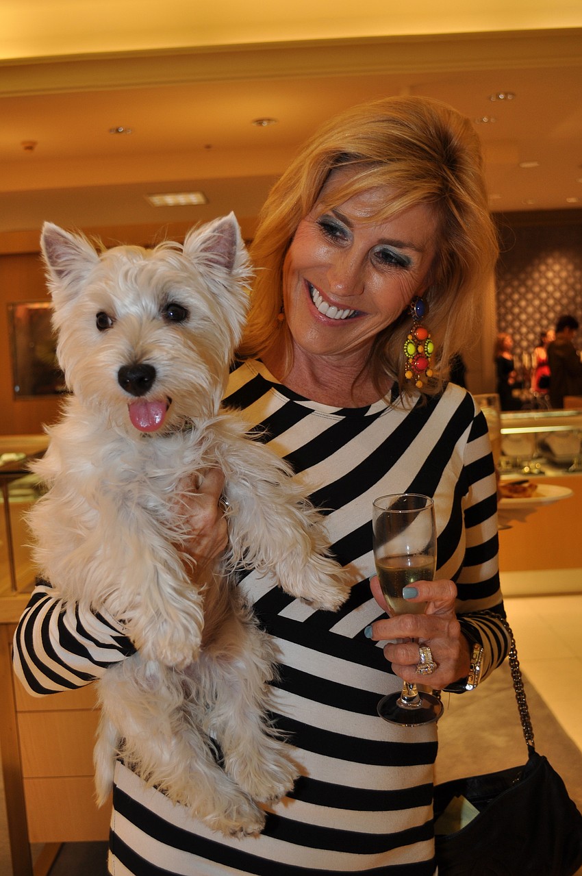 Barbara Kelly with Scarlet