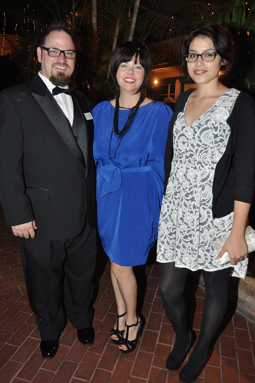 Jonathan and Sara Jennings with Janice Fraki