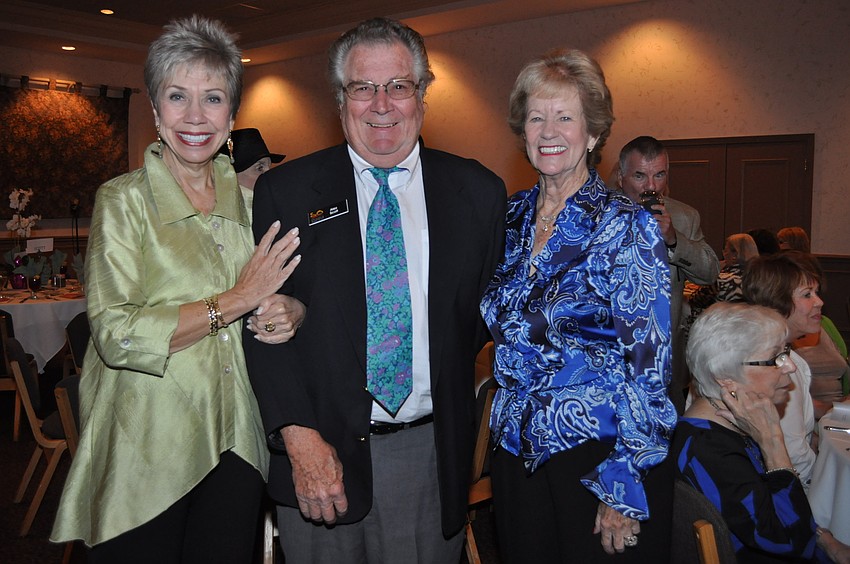 Anita Kincade, Alex Scott and Pat Hoeffler