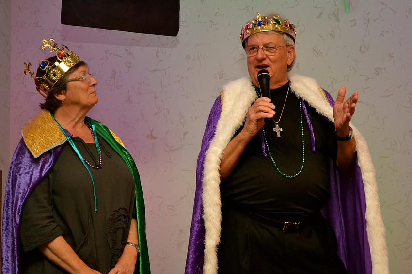 Peggy and Rev. Don Roberts were crowned as the queen and king of this year's event.